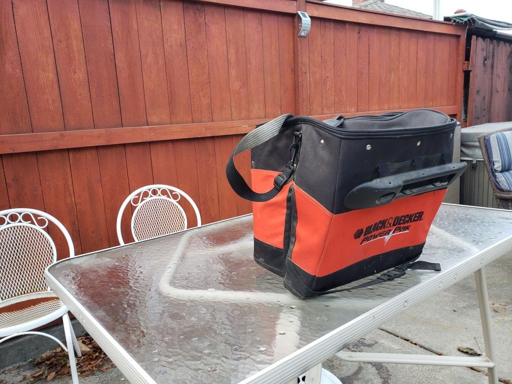 Large Black And Decker Tool Bag
