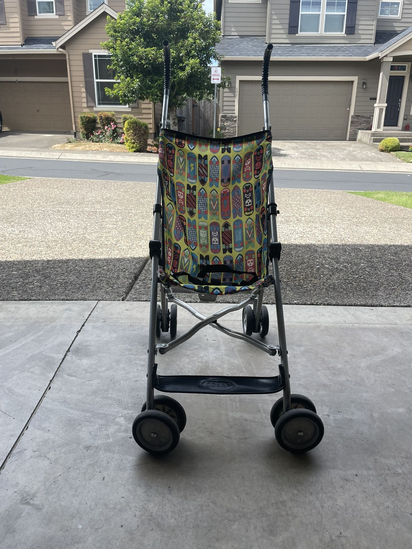 Kids Skateboard Stroller