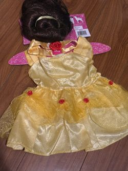 Disney princess - Bell Costume with Wig 