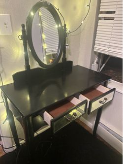 Vanity and chair