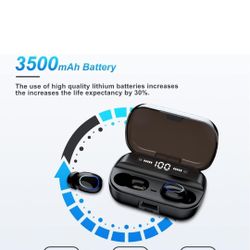 Kinganda Wireless Earbuds Bluetooth