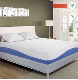 GrandRest 10 Inch Luxury Comfort Gel Mattress, Plush, King