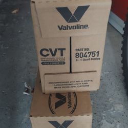 2 cases of cvt tranny fluide 16 quarts 