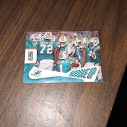 TUA TAGOVAILOA FOOTBALL CARD.