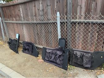 jeep doors outside