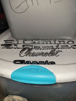Car model emblems  Chevrolet El Camino "original"