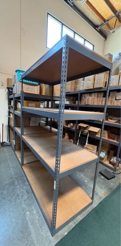 Storage Warehouse Shelves 84”X60”X30” with 4 board