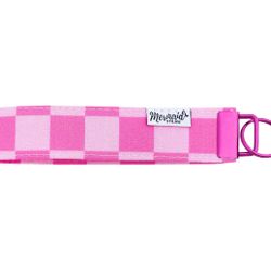 Brand New - Mermaid - Pink Checker Keychain