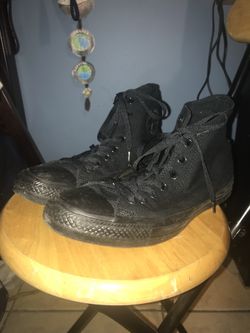 Black converse