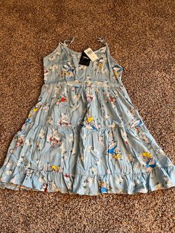 Disneyland Hot Topic Alice In Wonderland - Brand New With Tags Dress
