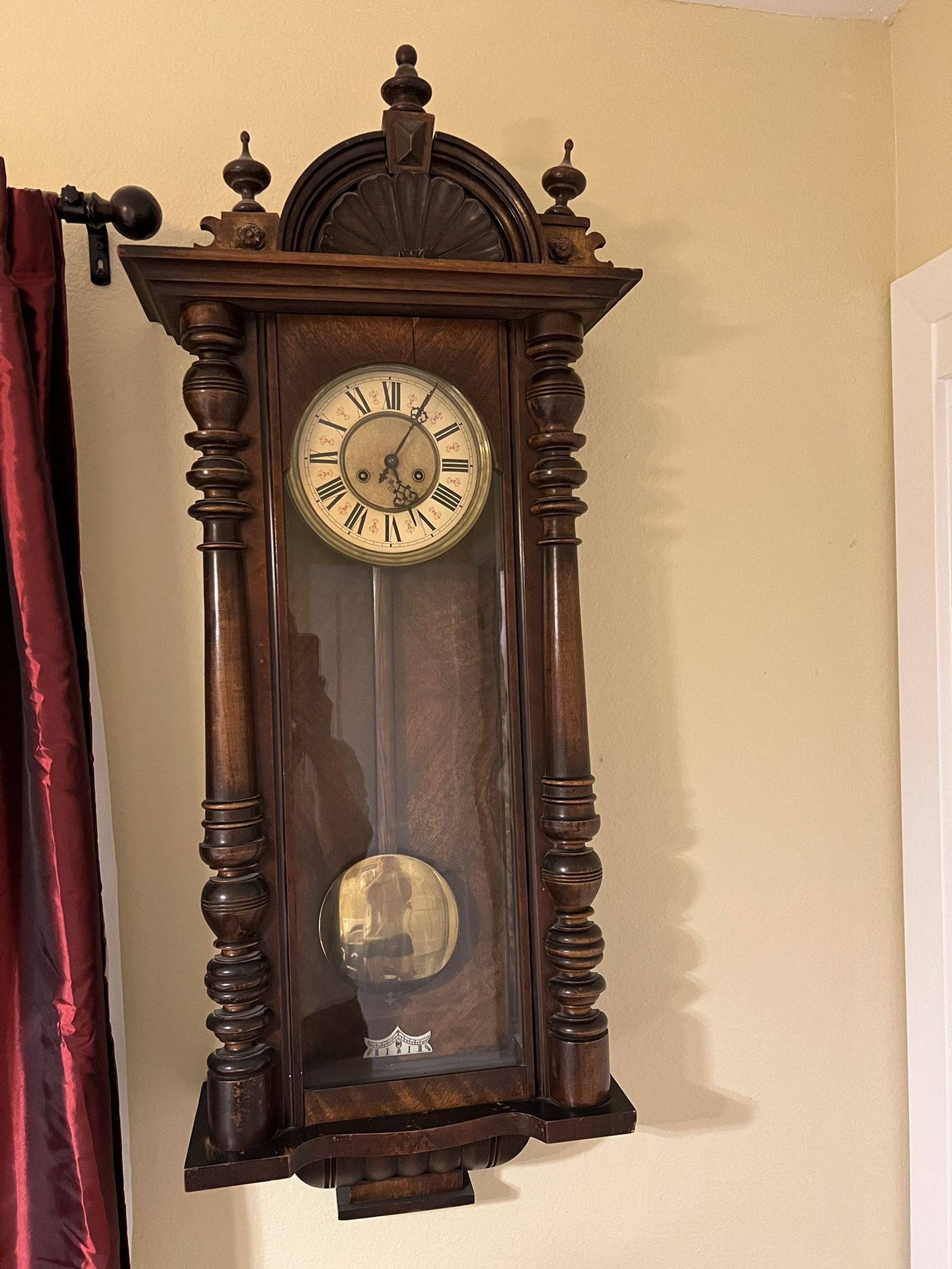 Antique Gustav Becker clock