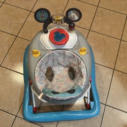 Bright Starts Baby Mickey Mouse Original Bestie 2-in-1 Baby Activity Walker  