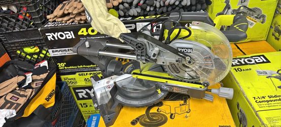 Ryobi 7-1/4 sliding miter saw