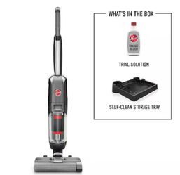 HOOVER Streamline Corded Wet/Dry Hard Floor Cleaner and Vacuum Cleaner with Self Cleaning System for Sealed Hard Floors, Black