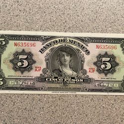Billete De Mexico 🇲🇽 