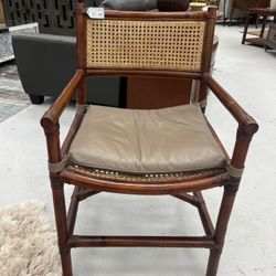 Cane Back Armchair Set