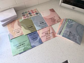 Christian Scripture Greeting Cards with Envelopes and Stickers