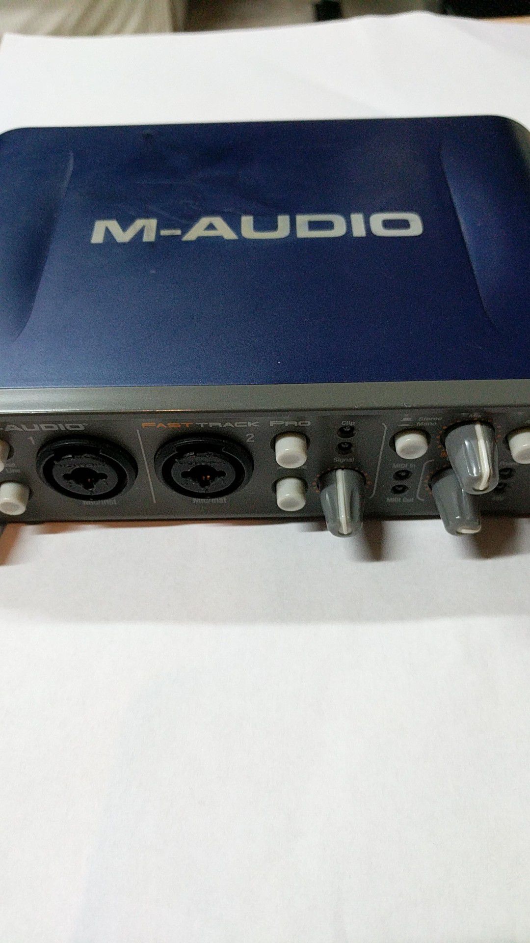 M-AUDIO FAST TRACK PRO. USB Audio Sound Card