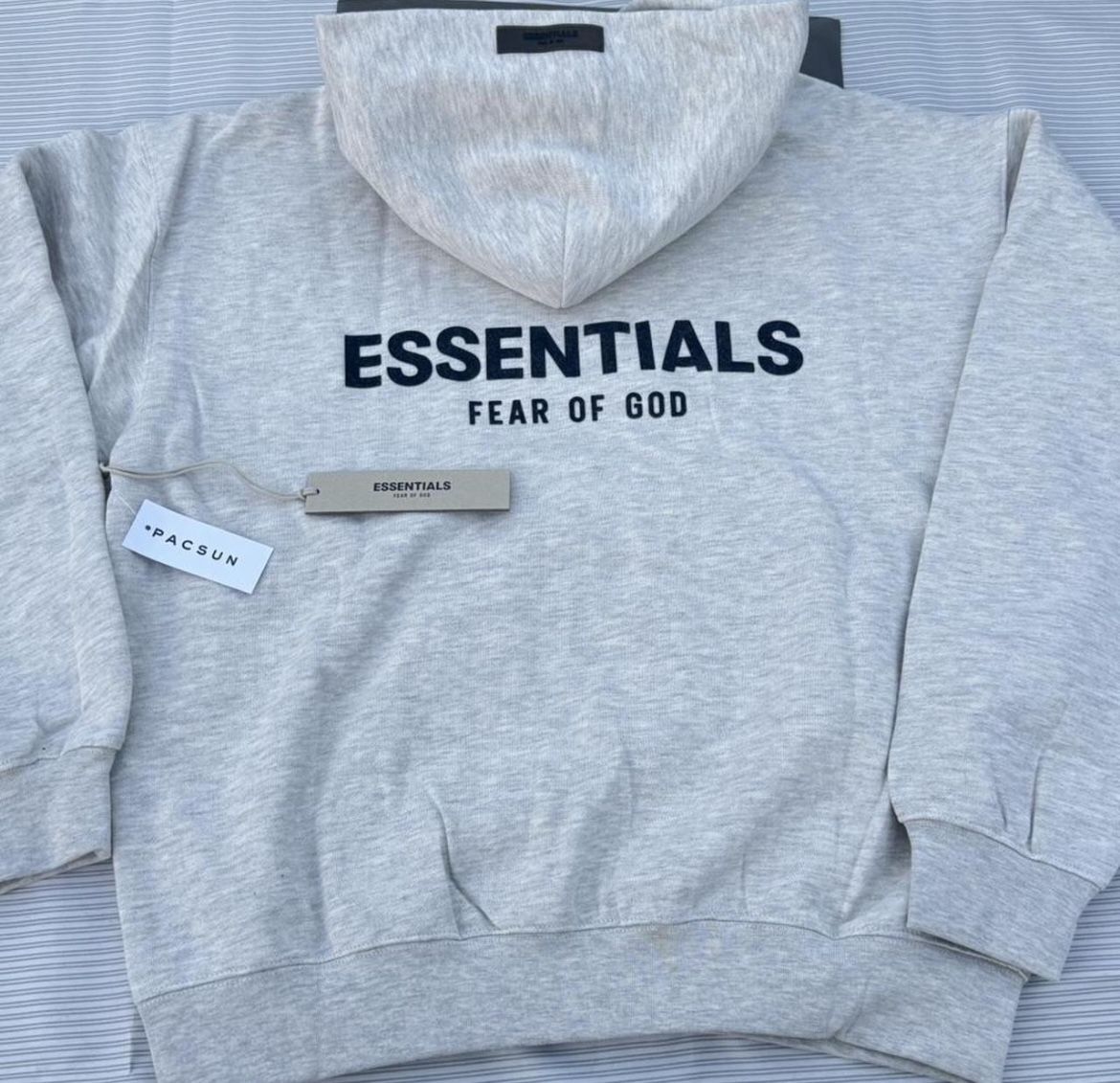 Grey Essential Hoodie 