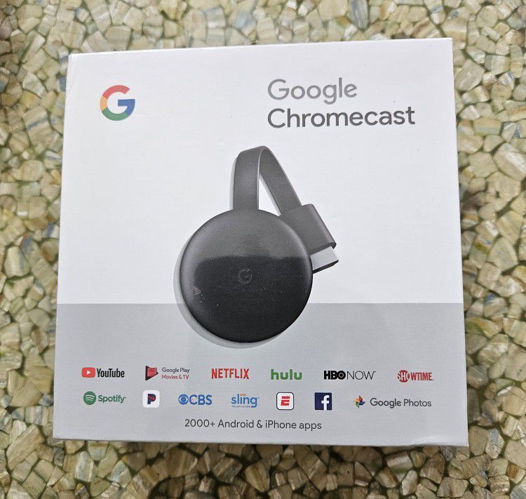 Google Chromecast - 3rd Generation (New)