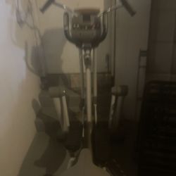 Hi tech eliptical-new kitchen buffet table- new style of rowing machine in box new
