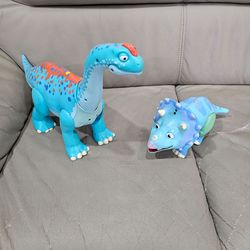 2 Jim Henson’s Dinosaur Train Walk & Stomp Arnie The Argentinosaurus By Tomy Works