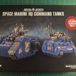 Warhammer 40k: Space Marines - HQ Command Tanks