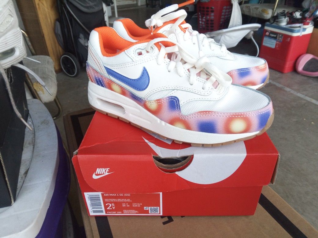 Air Max 1 SE (GS). 2.5Y