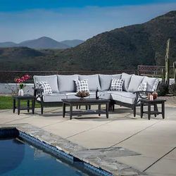 New Outdoor Patio Furniture Set Sectional 