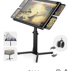 Jigsaw Puzzle Table With Legs - $40 