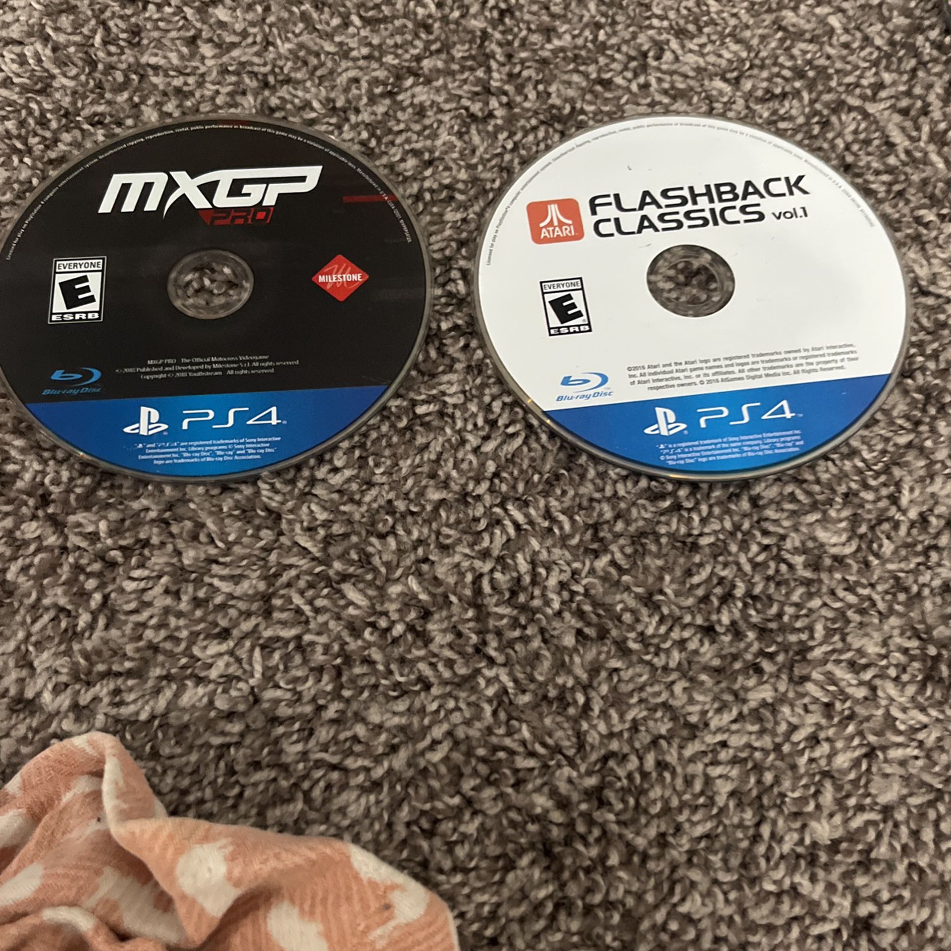 Game Discs For PS4 No Case
