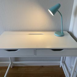 IKEA Alex Desk with Free IKEA Flubba Desk Lamp