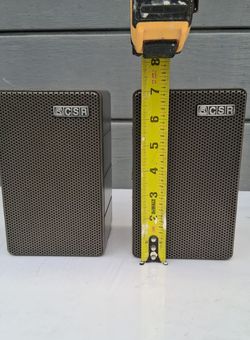 Vintage CSR 2-Way Bookshelf Speakers by Bravox – Pair – 8 Ohm