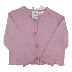 Zara pink girls sweater 9-12 months