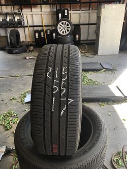 215/55/17 used tires 215-55-17 llantas usadas