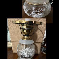 Vintage Hurricane Lamp (1971)