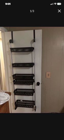 LOW PRICE MOVING- WAYFAIR OVER THE DOOR ORGANIZER