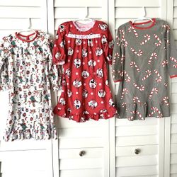Christmas Pajamas Girl Size 3T 
