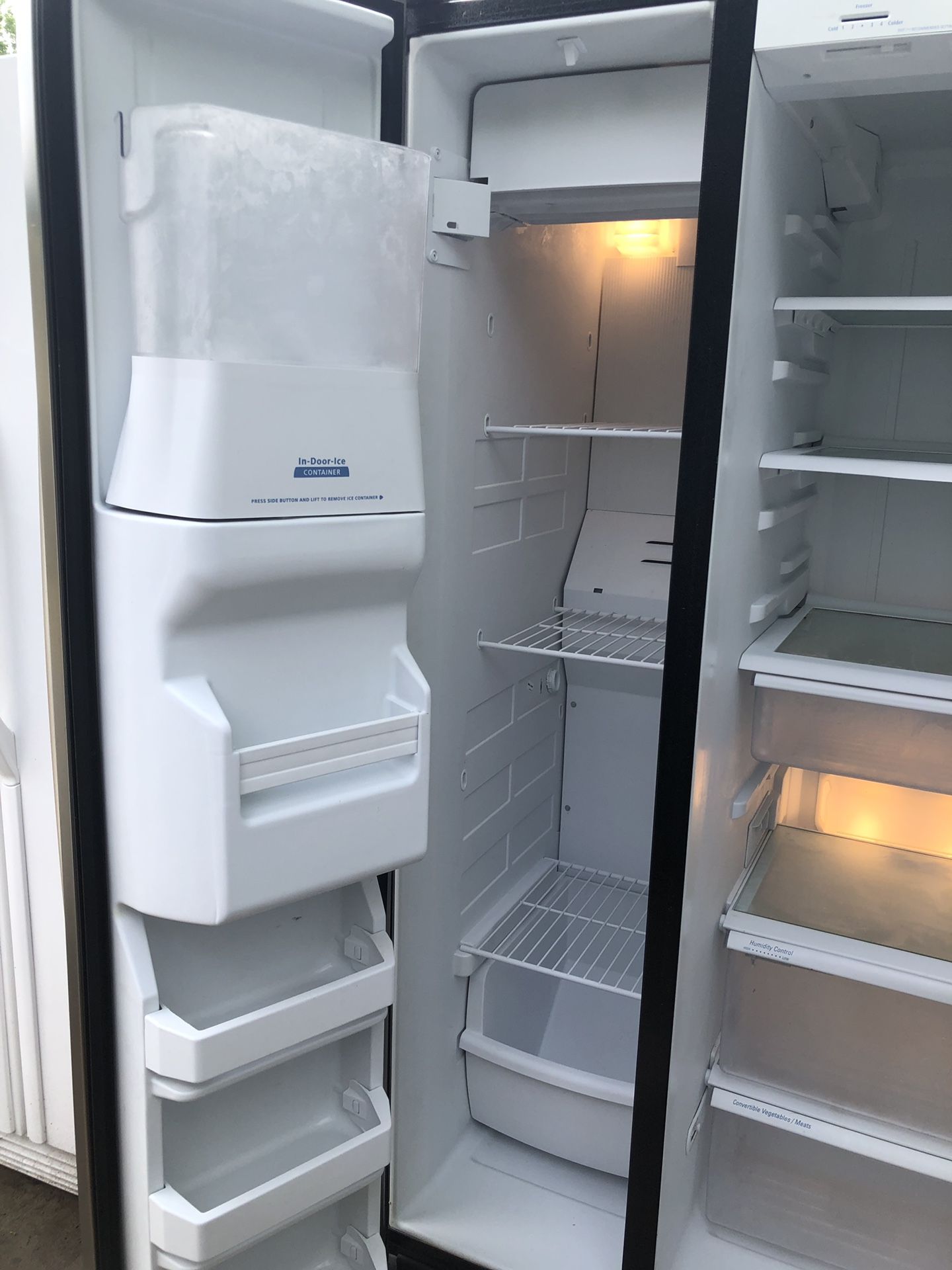Whirlpool Conquest Stainless Steel Refrigerator for Sale in Houston, TX