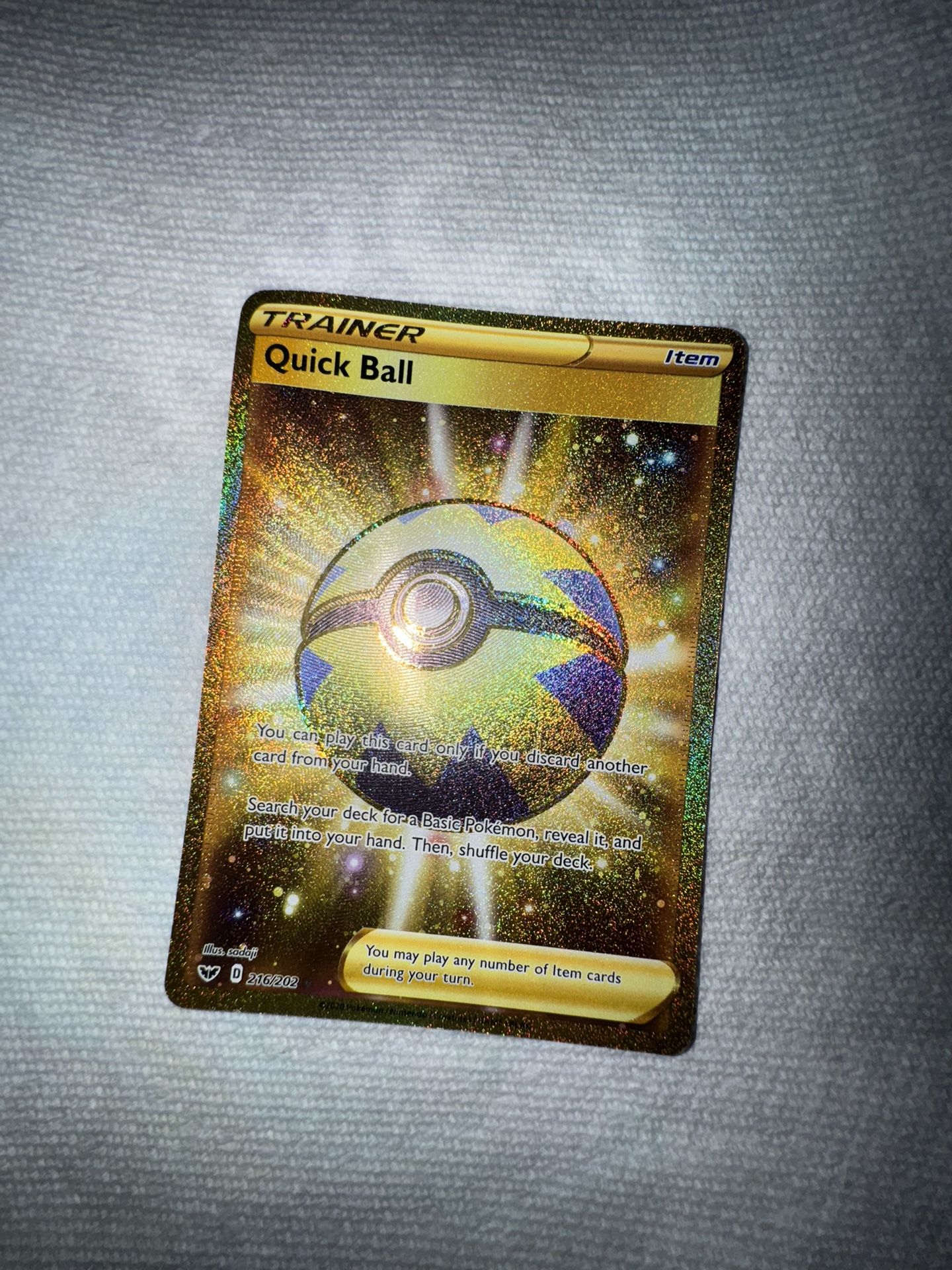 Quick Ball #216 Pokemon Sword & Shield