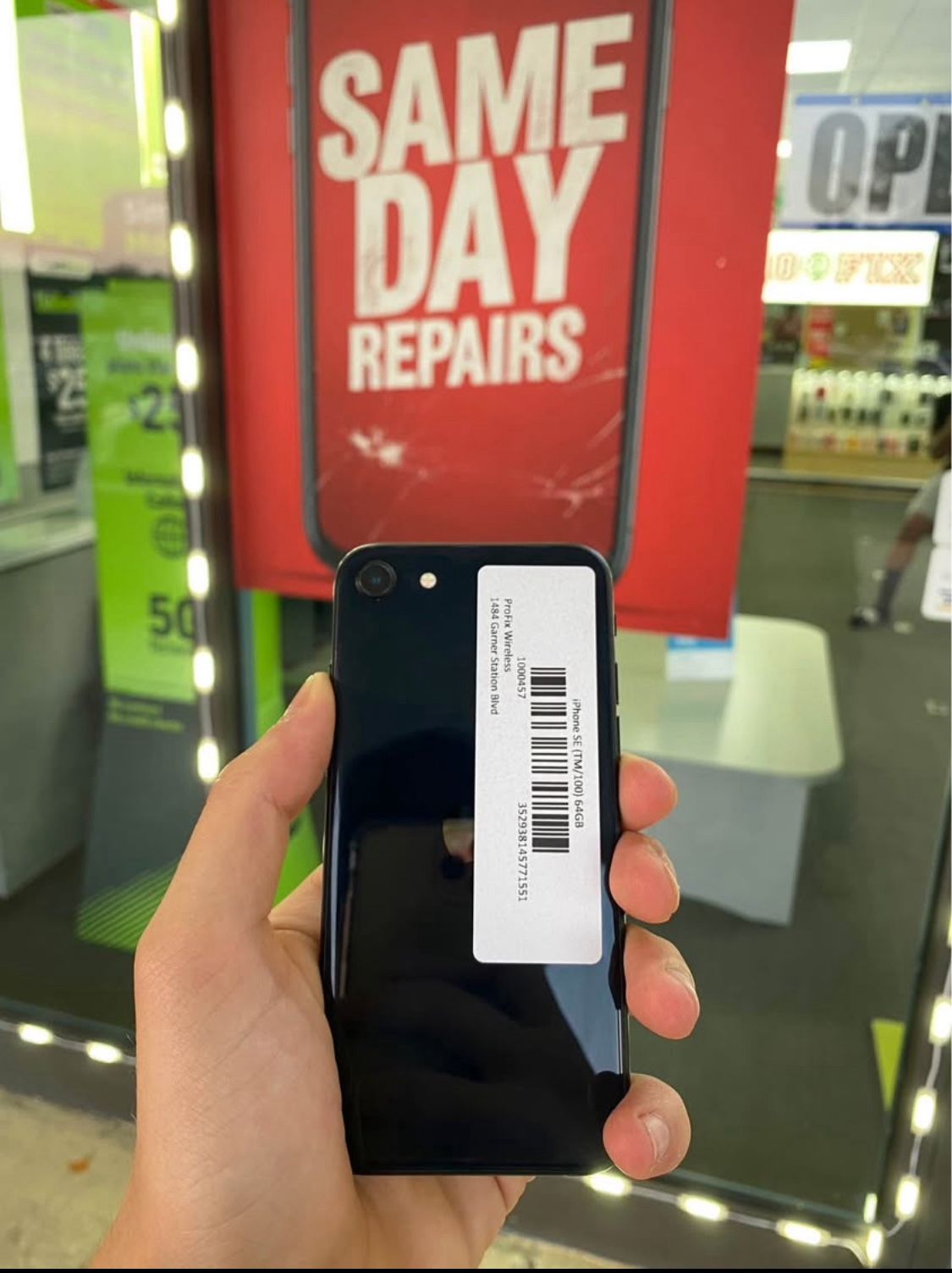 iPhone SE 64GB - $10 to start (financing)
