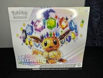 Pokemon Prismatic Evolutions Elite Trainer Box
