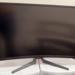 MSI Gaming Monitor 27" Curved Anti-Glare LED Wide Screen 1920 x 1080 144Hz Refresh Rate (Optix G27C)