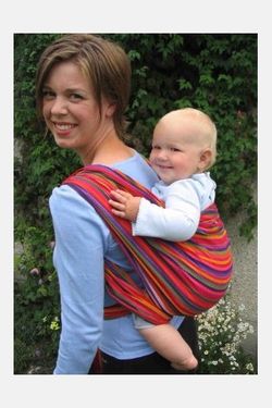 EllaRoo Baby Wrap EUC