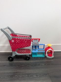 Toddler Target Cart Toy & Play Doh Ice Cream + Pizza Maker