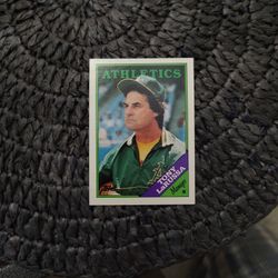 Tony Larussa Baseball Card 