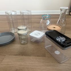 Kitchen Organization Bundle – Containers, Glassware & Storage