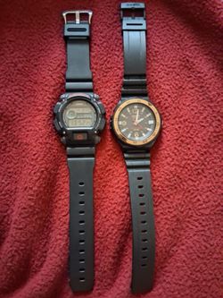 Cosio Solar-powered watch and G shock