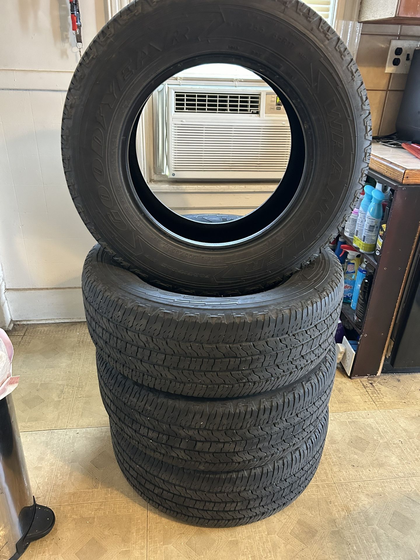 4 Goodyear Wrangler