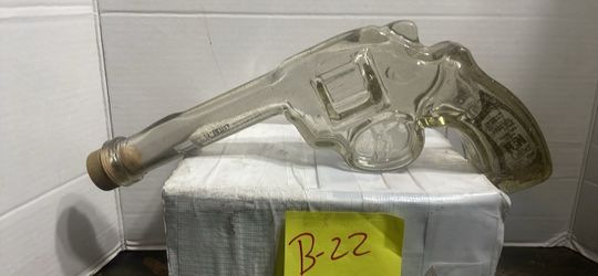 Empty Tequila Bottle
